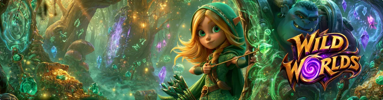 Wild worlds slot Banner 2